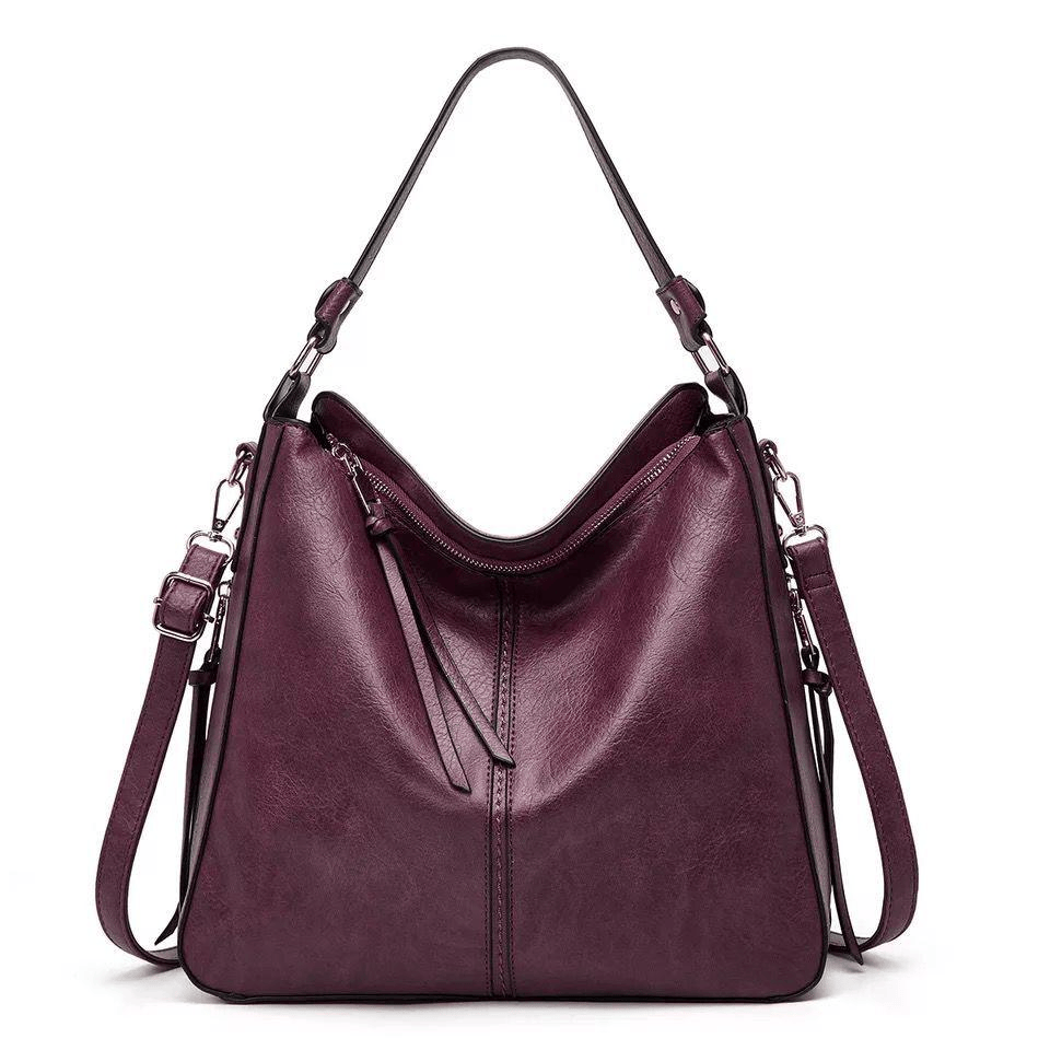 Vintage Leather Bag 'Verona'™ | Elegant bag with large capacity