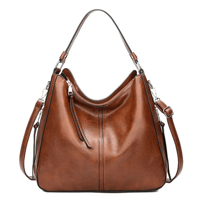 Vintage Leather Bag 'Verona'™ | Elegant bag with large capacity