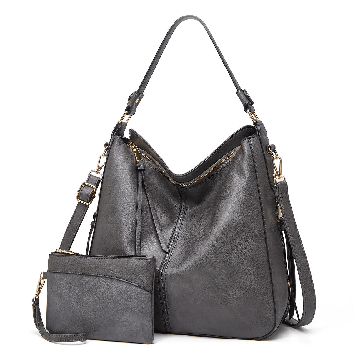 Vintage Leather Bag 'Verona'™ | Elegant bag with large capacity