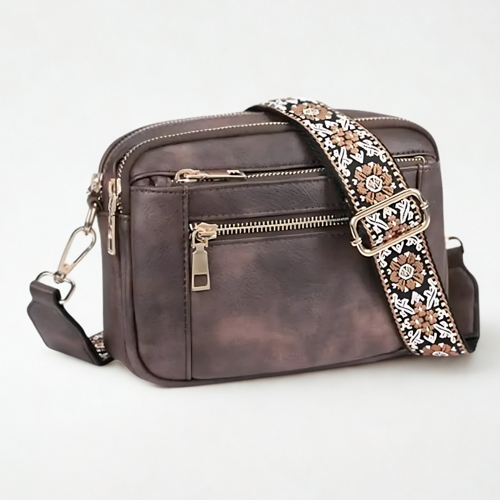 Edith | Refined Leather Shoulder Bag