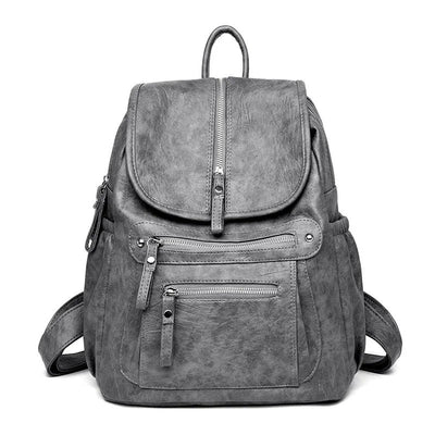 VIVIAN | Chic Leather Backpack for Every Occasion
