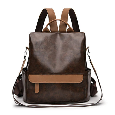 Lily | Chic Leather Backpack
