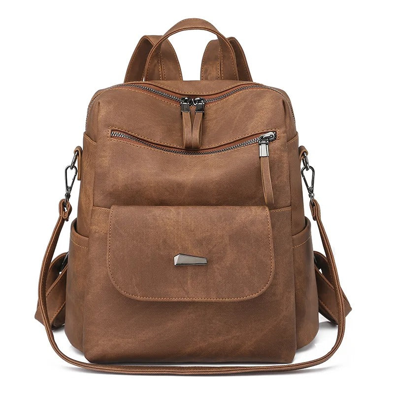 Olivia | Chic Leather Backpack for Women