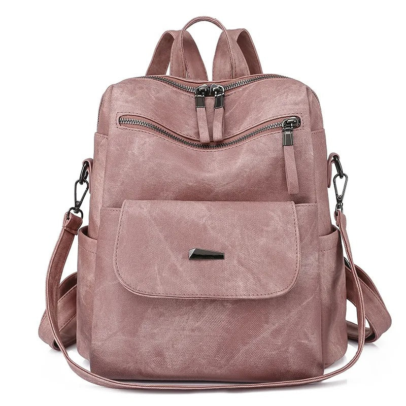 Olivia | Chic Leather Backpack for Women