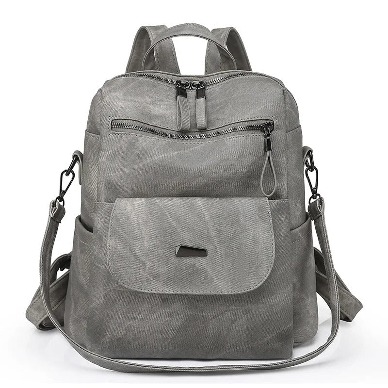 Olivia | Chic Leather Backpack for Women