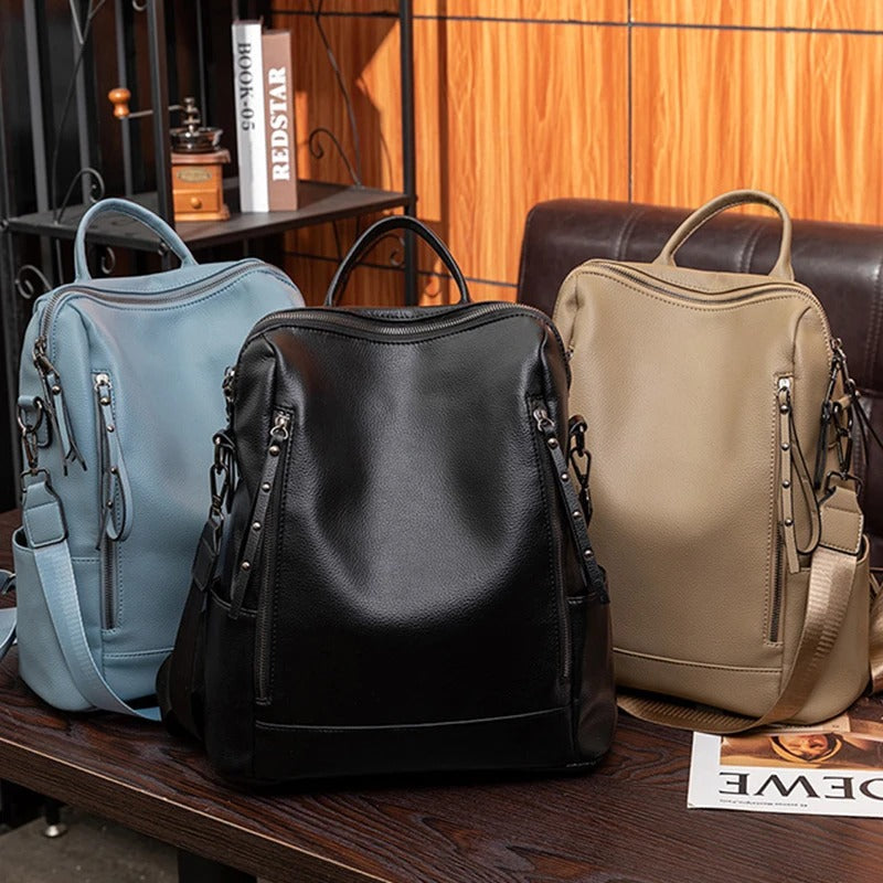 SERENA | Elegant Leather Backpack
