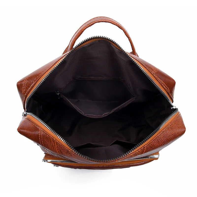 Lucy | Chic Leather Women's Backpack