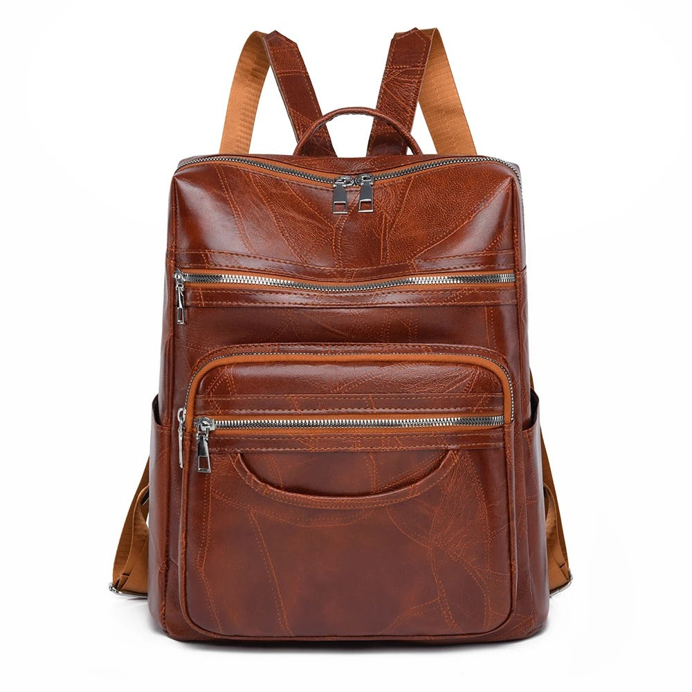Lucy | Chic Leather Women's Backpack