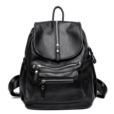 VIVIAN | Chic Leather Backpack for Every Occasion