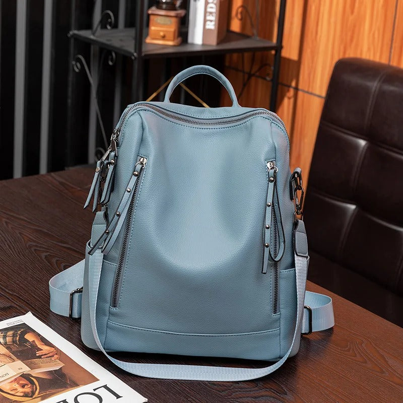 SERENA | Elegant Leather Backpack