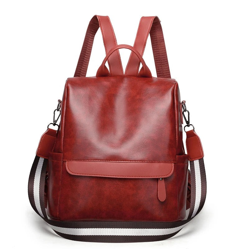 Lily | Chic Leather Backpack