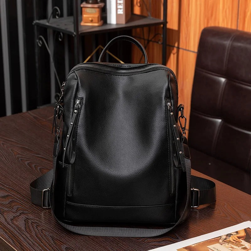 SERENA | Elegant Leather Backpack