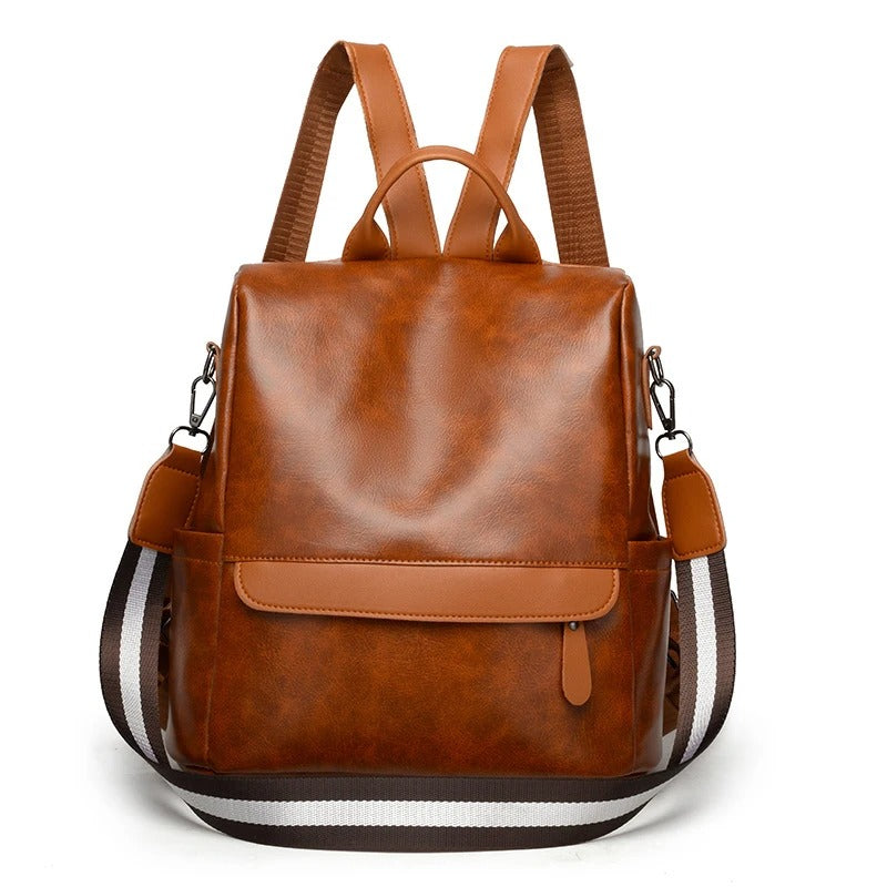 Lily | Chic Leather Backpack