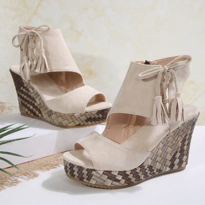 Kathleen Open Toe Platform Sandals