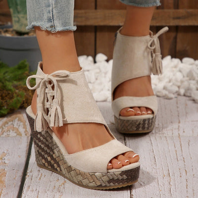 Kathleen Open Toe Platform Sandals