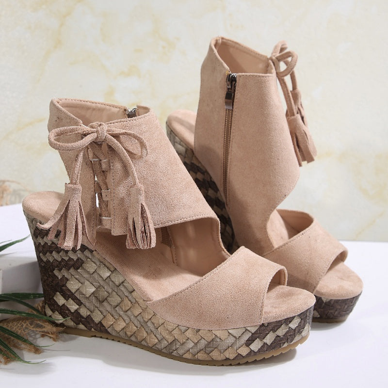 Kathleen Open Toe Platform Sandals